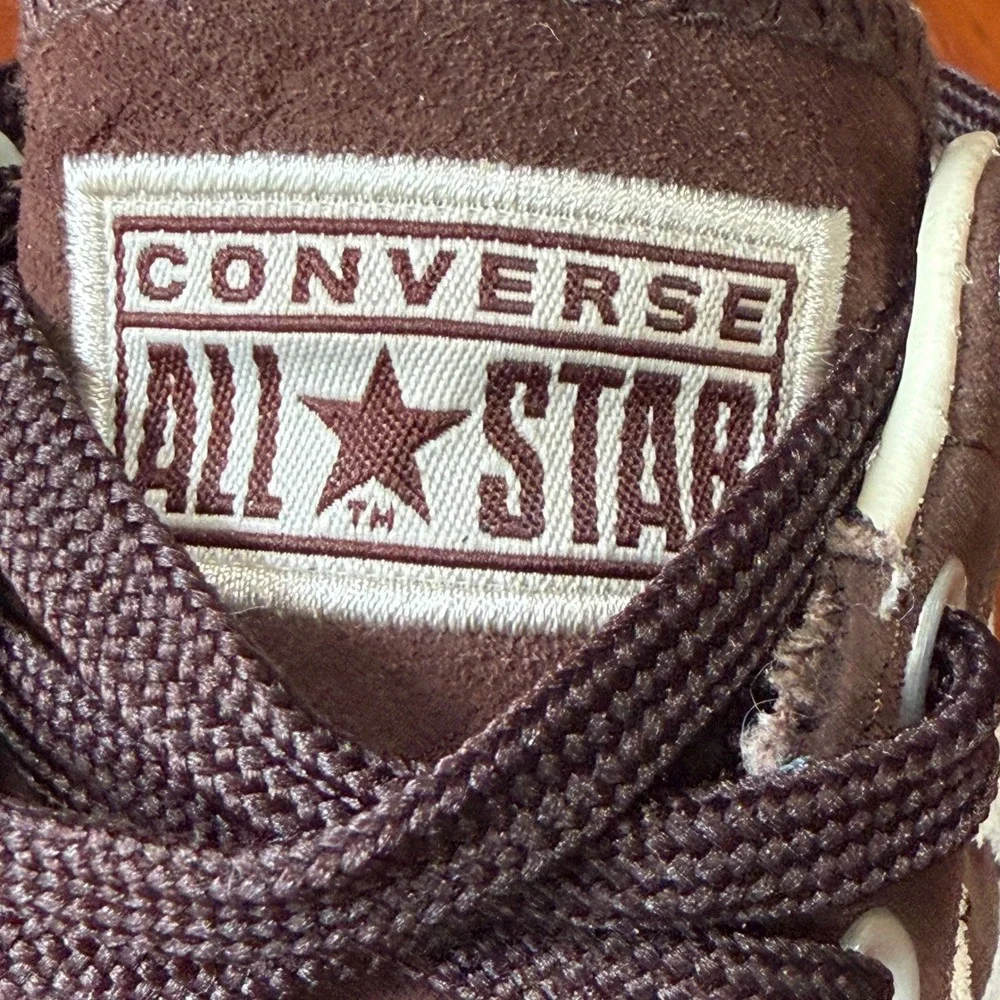 NEW Converse All Star Re-Issue Brown Suede Low Top Sneakers M6.5 W8.5 Streetwear